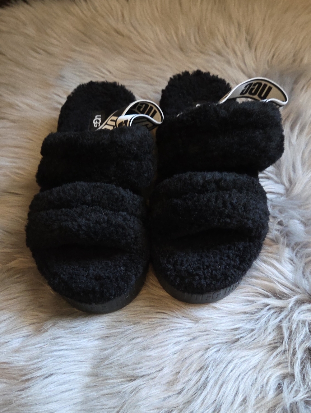Ugg Oh Fluffita Sandals Size 10